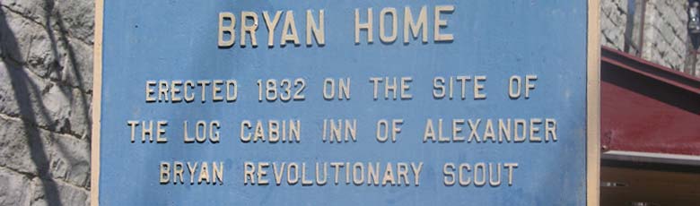 Olde Bryan Inn’s New York historical monument marker